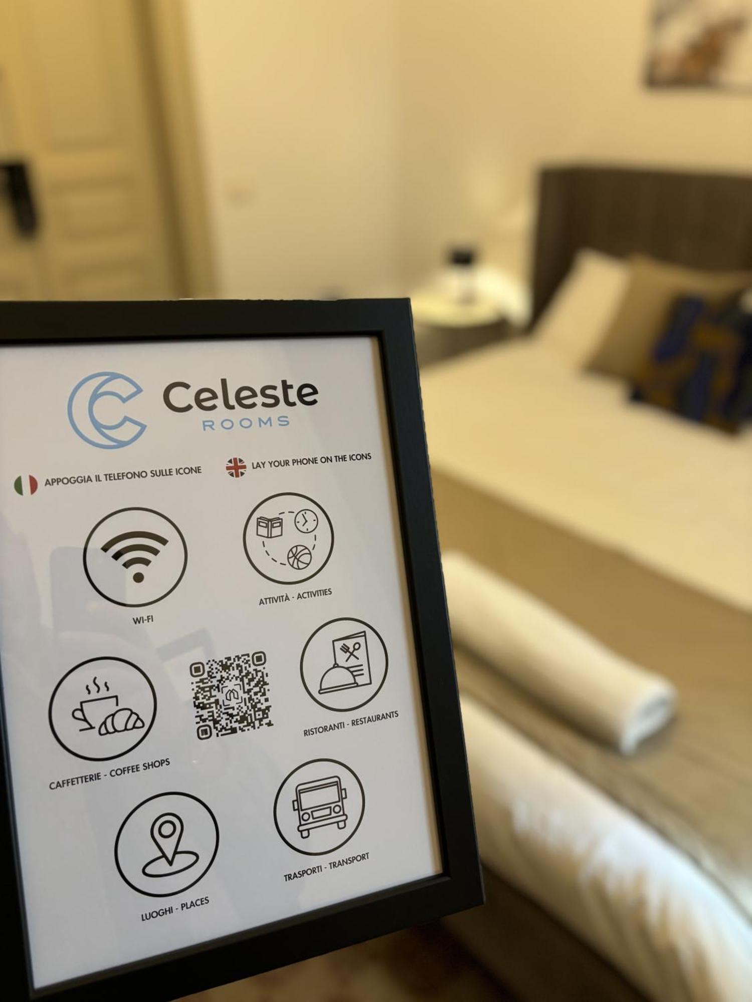 Celeste Rooms Bed And Breakfast CTA Exteriör bild
